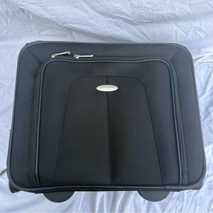 Samsonite Rolling Mobile Office Carry-On Bag Black
